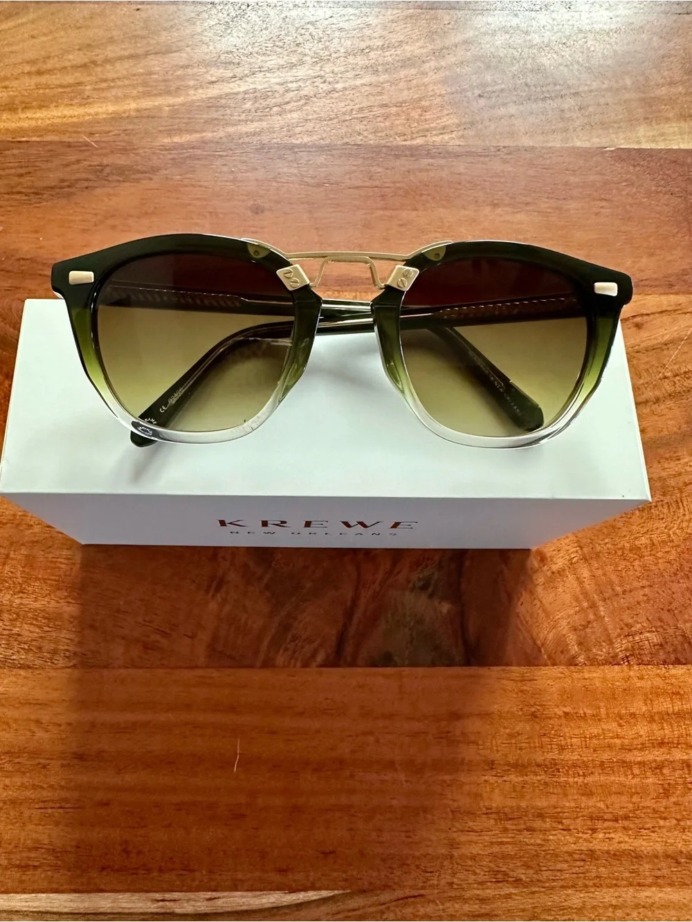 KREWE BEAU II - Poblano 18k Sunglasses